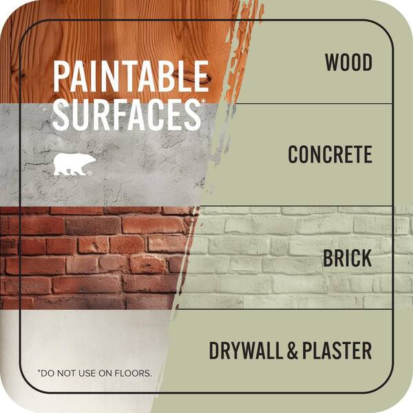 Chalk Style Paint & Brush Bundle - Sage Green All-in-One Furniture Paint, No Prep Needed For DIY Projects
