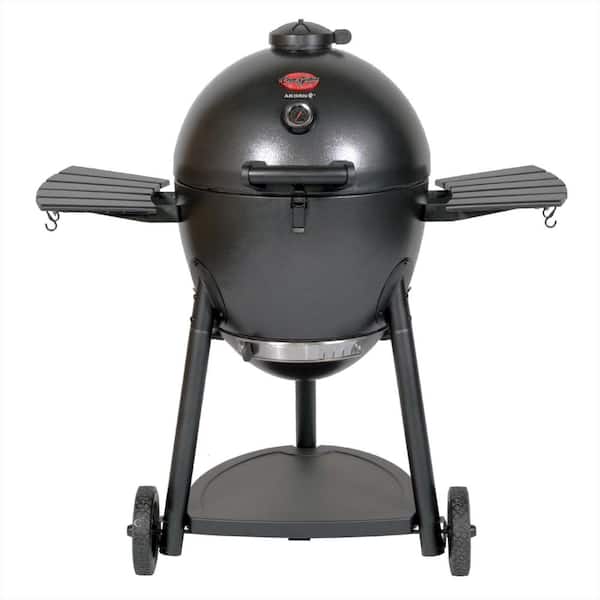 Char-Griller AKORN 20 in. Kamado Charcoal Grill in Graphite