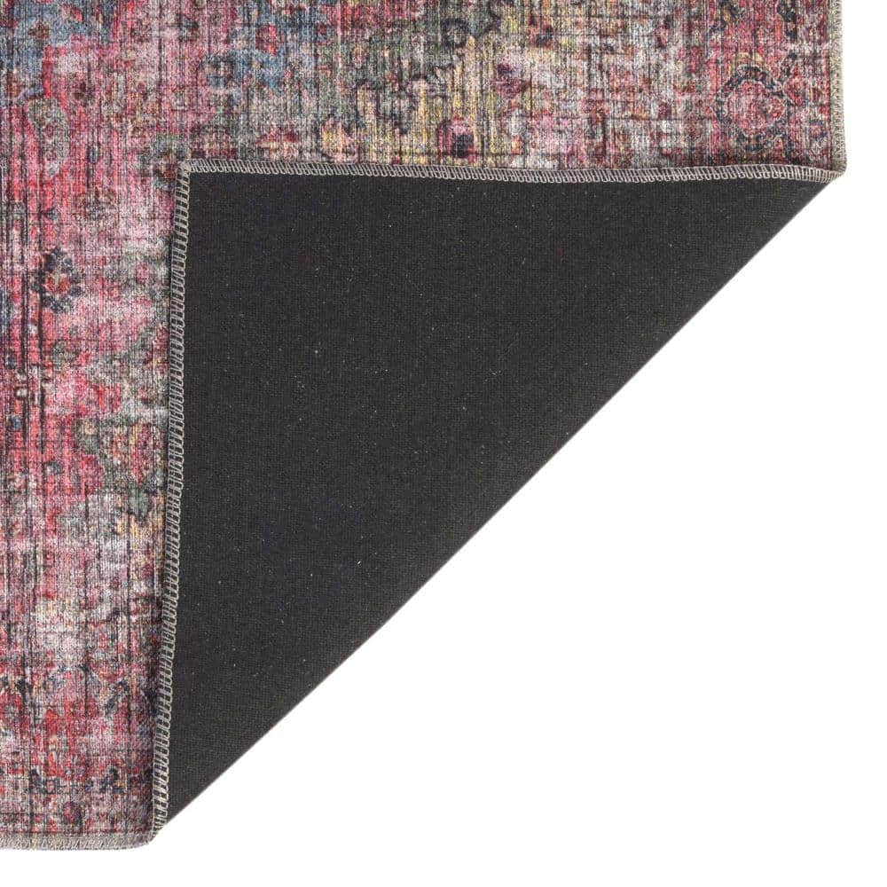 Mangata Multi-Color Chenille Runner Rug