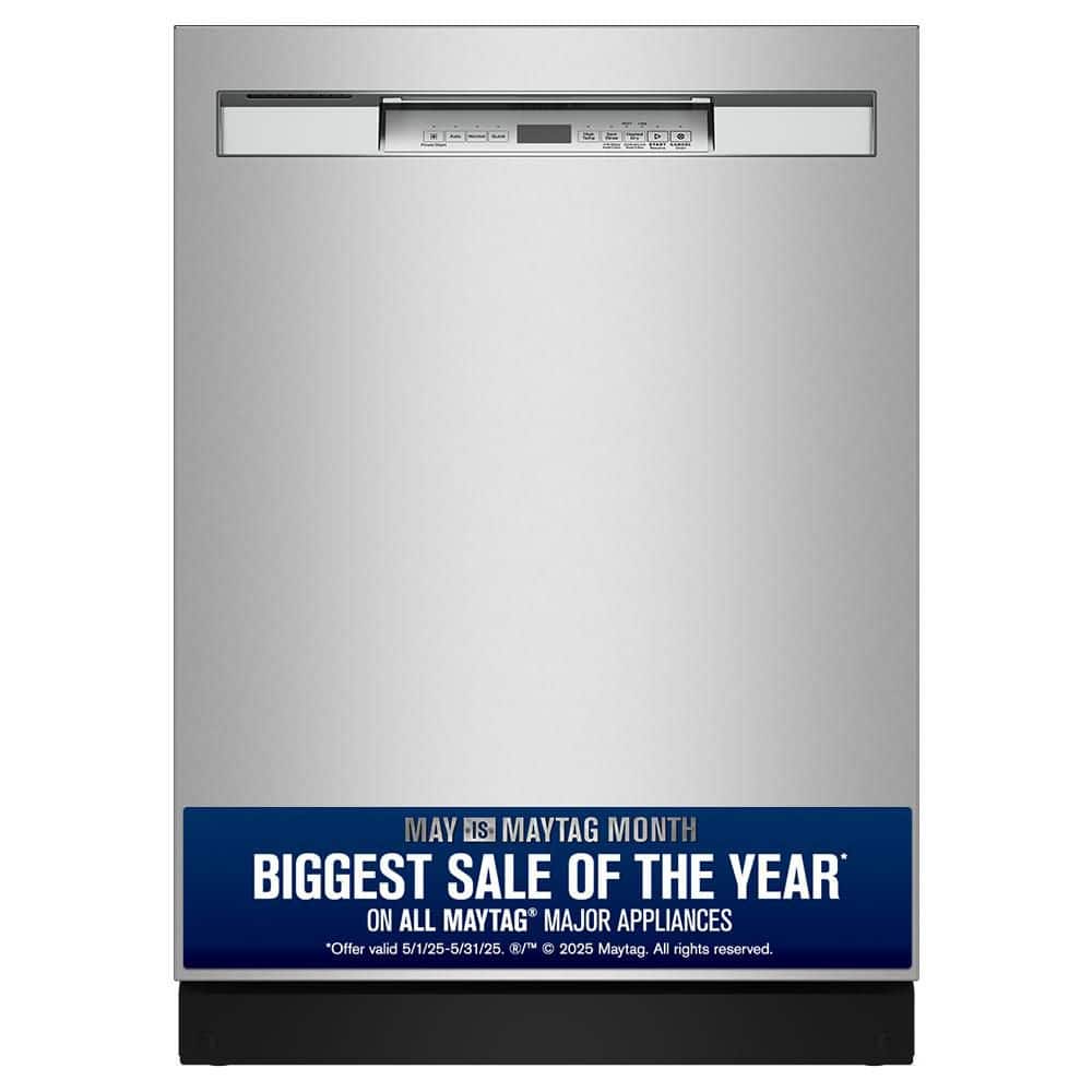 24 in. Top Hidden Standard Built-In Dishwasher in Fingerprint Resistant Stainless Steel with 4-cycles, 50 dBA