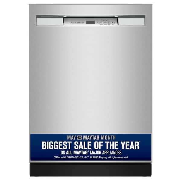 24 in. Top Hidden Standard Built-In Dishwasher in Fingerprint Resistant Stainless Steel with 4-cycles, 50 dBA