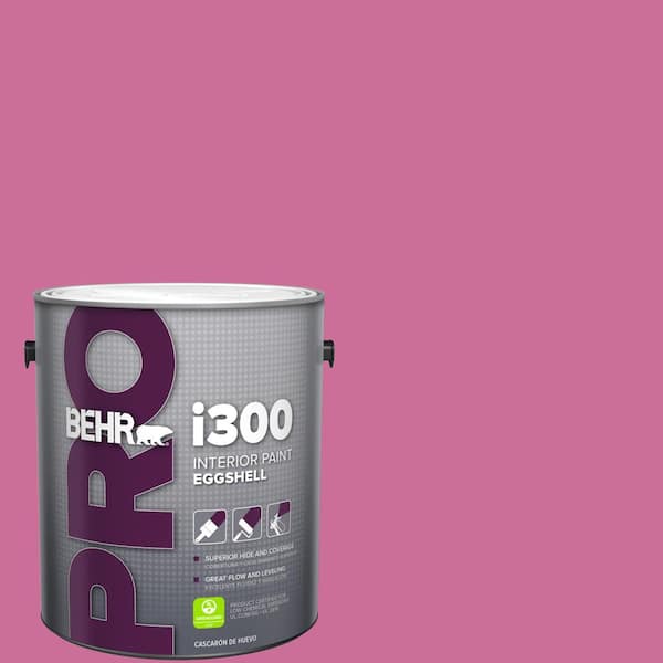 BEHR PRO 1 gal. #100B-6 Fuchsia Kiss Eggshell Interior Paint