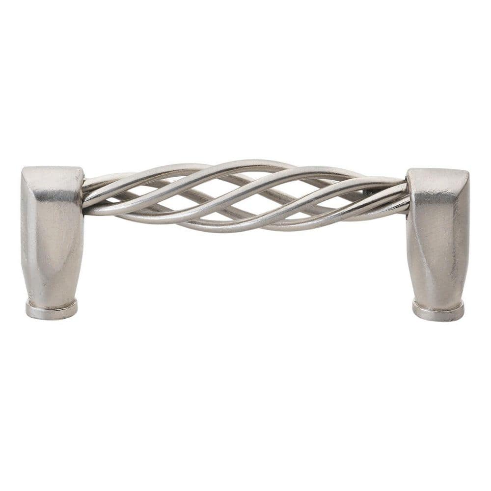 3-3/4 in. Center-to-Center Satin Nickel HD Birdcage Cabinet Pulls (10-Pack) price history on PriceWatchPro