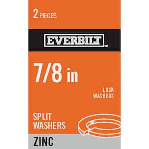 7/8 in. Zinc Lock Washers (2-pack)