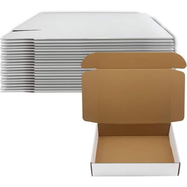 Unbranded 8.8 lb. 14x9x3 Inch Recyclable Corrugated Cardboard Mailer Boxes Set of 20 for Shipping Packaging Gifting