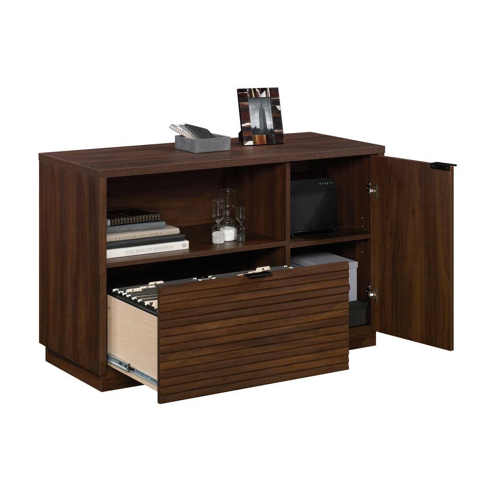 Palo Alto Spiced Mahogany Impact Resistant Office Credenza