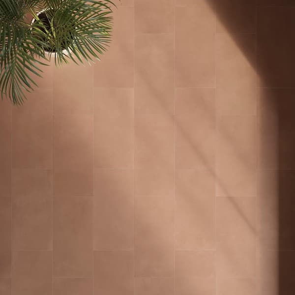 Sahara Rectangular 12 in. x 24 in. Matte Cotto Porcelain Tile (13.56 sq. ft./Case)
