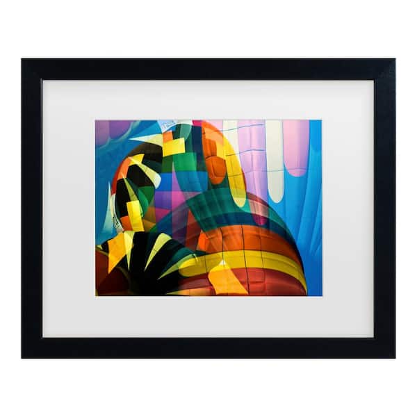 Trademark Fine Art Jerry Berry Hot Air Balloons Color Matted Framed Photography Wall Art 18 in. x 22 in.