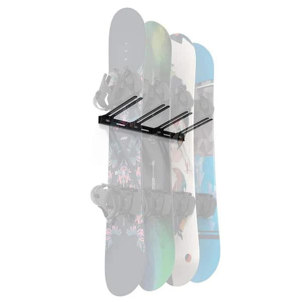 4- Snowboard Wall Mounted Rack Holder