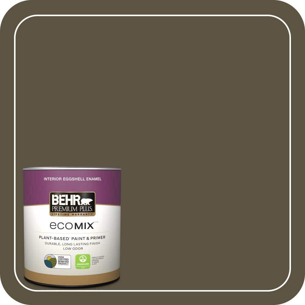 1 qt. #750D-7 Hampton Eggshell Enamel EcoMix Plant-Based Interior Paint & Primer price history on PriceWatchPro