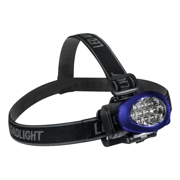 GoGreen Power 10 LED High Intensity Headlight, Blue