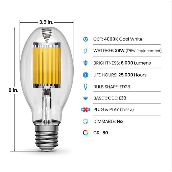 Spiral - Energy Saving - Light Bulbs - The Home Depot - View #5