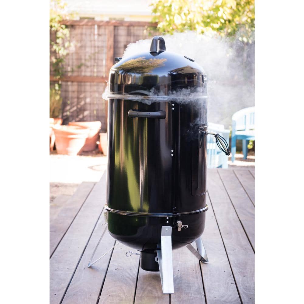 Cuisinart 16" Black Vertical Charcoal Smoker