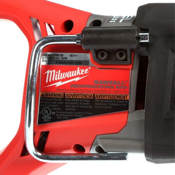 Milwaukee - M18 FUEL 18V Lithium-Ion Brushless Cordless SAWZALL Reciprocating Saw (Tool-Only)