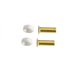 2 Pack 3/8 Compression Nut & Ferrule Combo for 3/8 OD Tube Brass