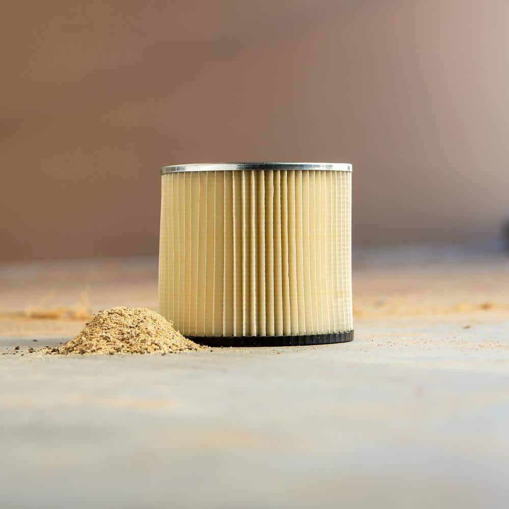 White Paper Cartridge Filter for Wet/Dry Vacuums