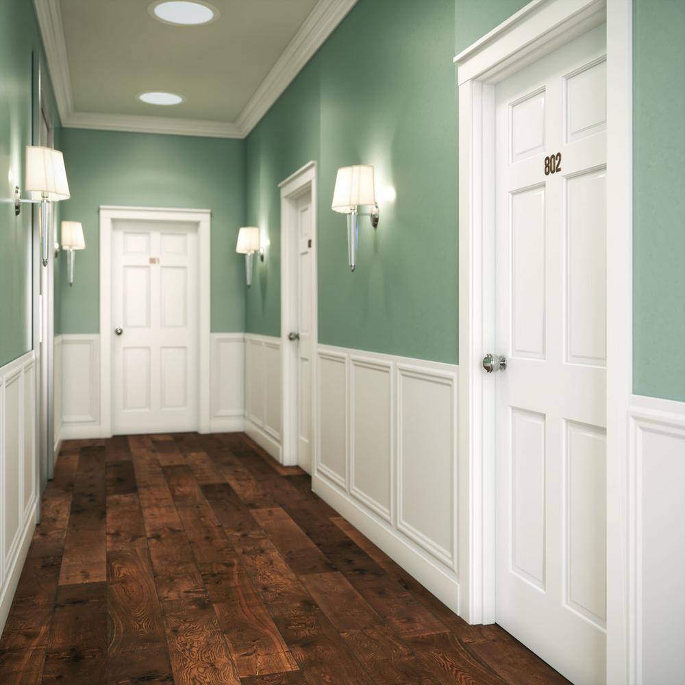 80-inch x 28-inch White Primed 6-Panel Solid Pine Door
