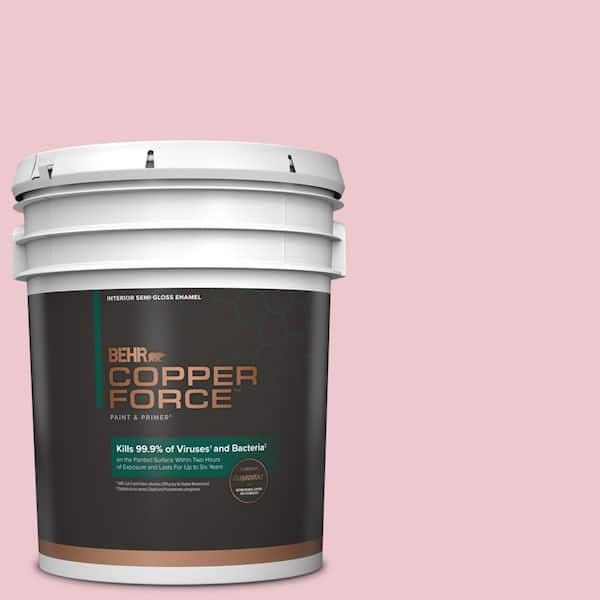 COPPER FORCE 5 gal. #M140-2 Funny Face Semi-Gloss Enamel Virucidal and Antibacterial Interior Paint & Primer