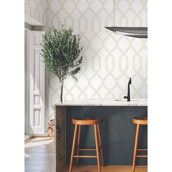 Palisade Beige Wallpaper