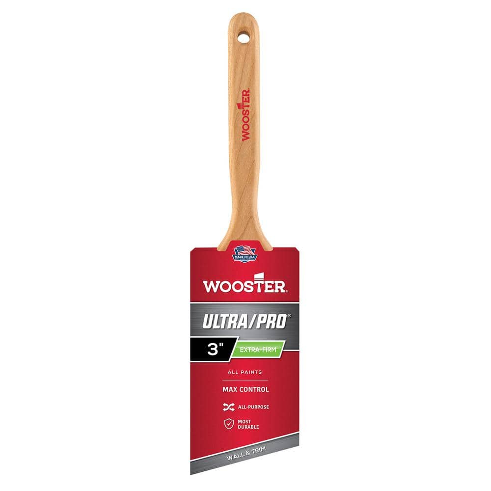 Wooster 3 in. Nylon Ultra/Pro Extra-Firm Angle Sash Brush
