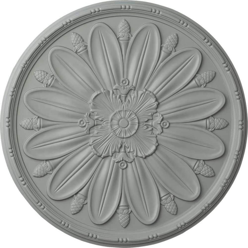 Delfina 40" White Urethane Ceiling Medallion