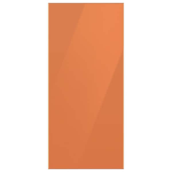Samsung Bespoke Top Panel in Clementine Glass for 4-Door Flex French Door Refrigerator