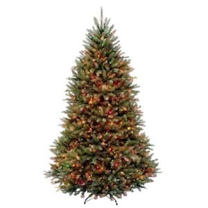 10 ft. Dunhill Fir Artificial Christmas Tree with Dual Color LED Lights