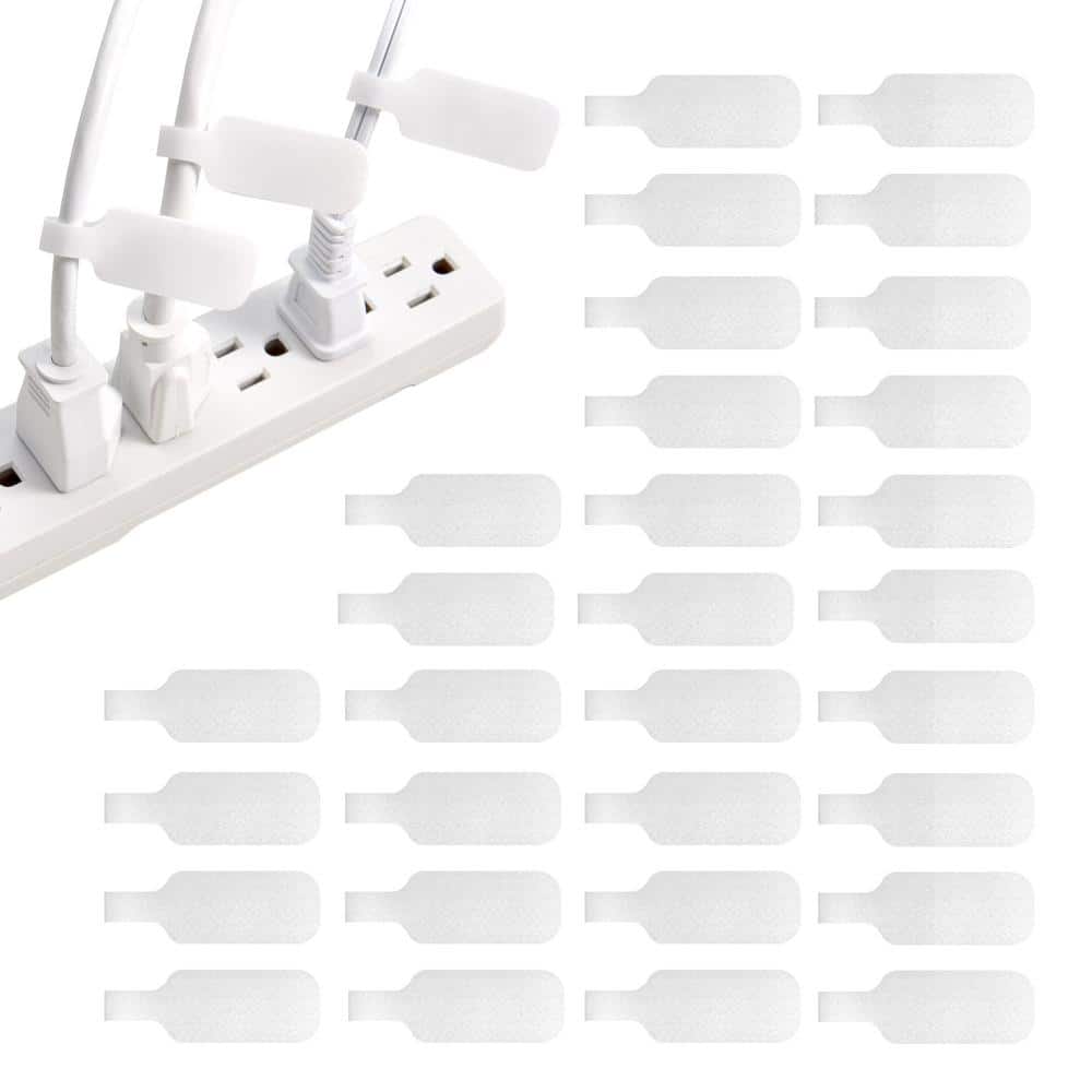 Medium Cable Labels White (30-Pack) price history on PriceWatchPro