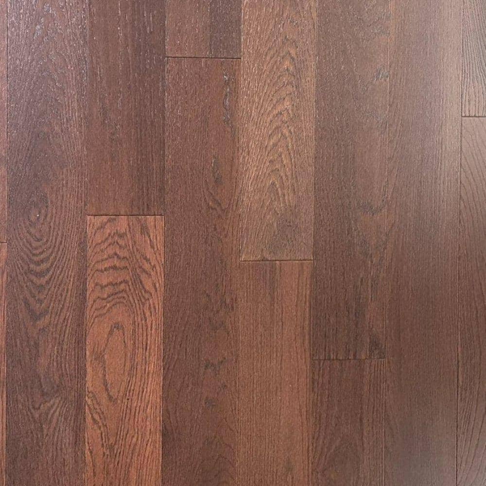 Chateau Charm Oak 3/8 in. T x 5 in. W Wire Brushed Engineered Hardwood Floo