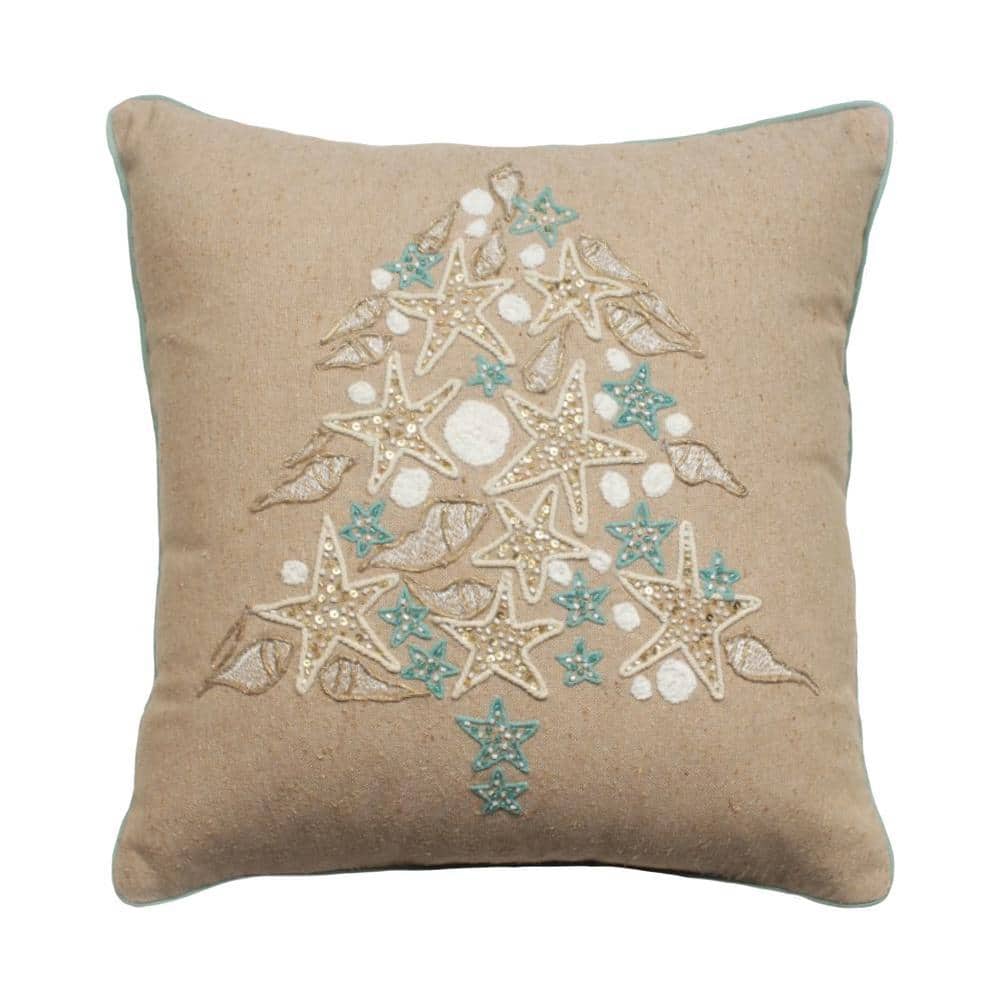 18 in. x 18 in. Sea Life Christmas Tree Pillow price history on PriceWatchPro