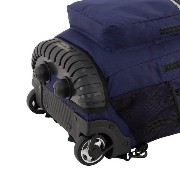 Buy Fast Travel Traveler Blue Polyester Rucksack Backpack 90 L