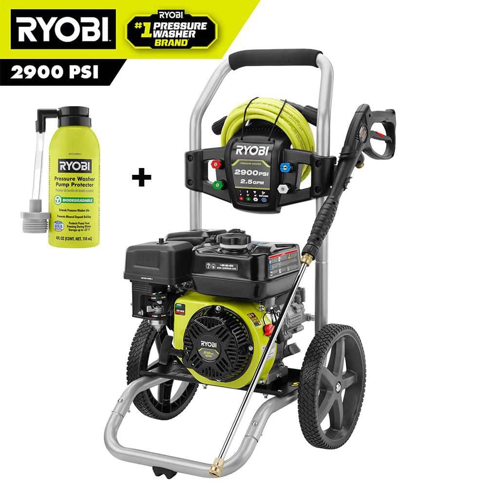 RYOBI 2900 PSI 2.5 GPM Cold Water Gas Pressure Washer with 212cc