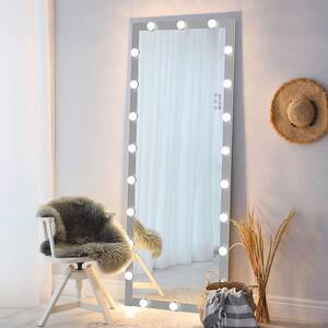 cheap standing mirror with lights