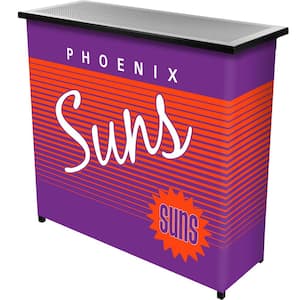 Phoenix Suns Hardwood Classics Purple 36 in. Portable Bar