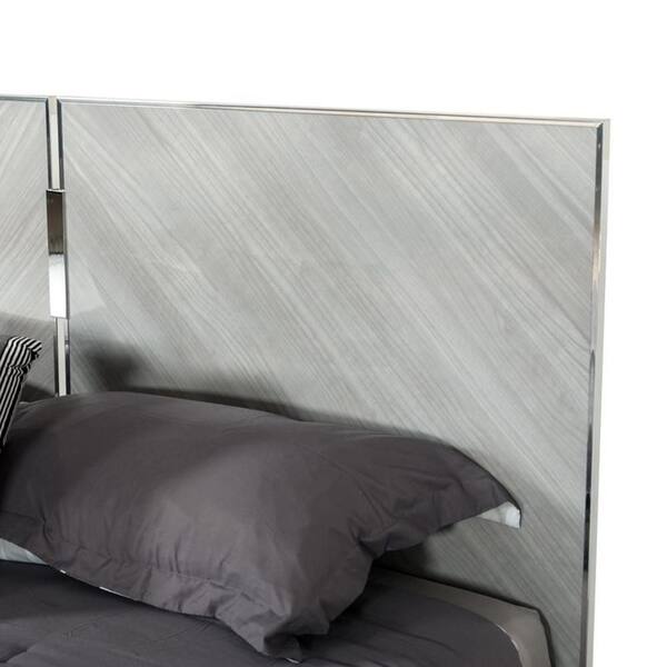 【hamas】KIJIMA TAKAYUKI BED j.w. FORD Benjara Shia Beige Wood Frame Full Size Panel Bed with