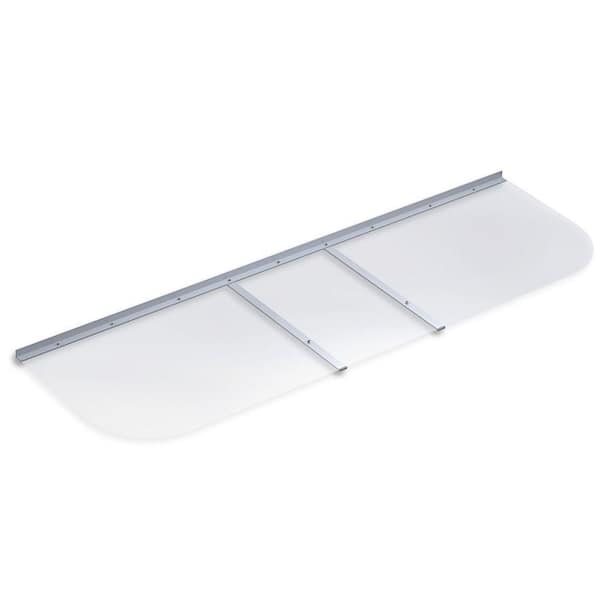 Ultra Protect 70 in. x 21 in. Elongated Clear Polycarbonate Window Well Cover