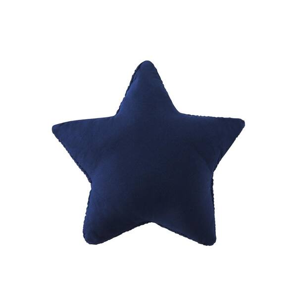 navy star cushion