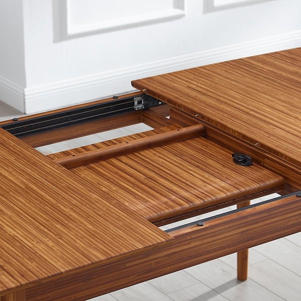 Greenington Mija 68.50 in. Rectangle Amber Bamboo Extensible