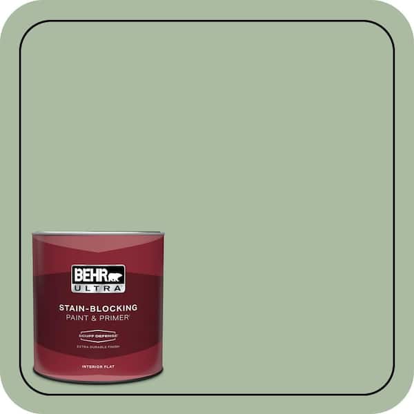 BEHR ULTRA 1 qt. #T17-07 Balanced Extra Durable Flat Interior Paint & Primer