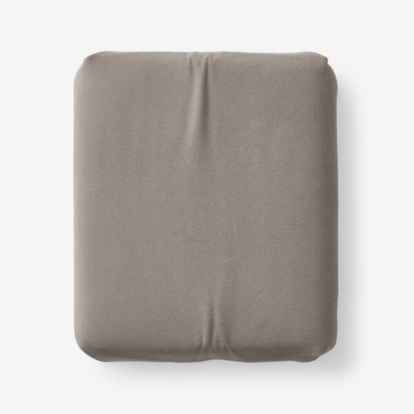 The Company Store Legacy Velvet Flannel Mocha Solid California King Fitted Sheet
