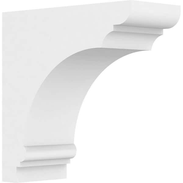 Ekena Millwork Standard Hughes 5 in. W x 12 in. H x 12 in. D Signature Urethane Polyurethane Bracket