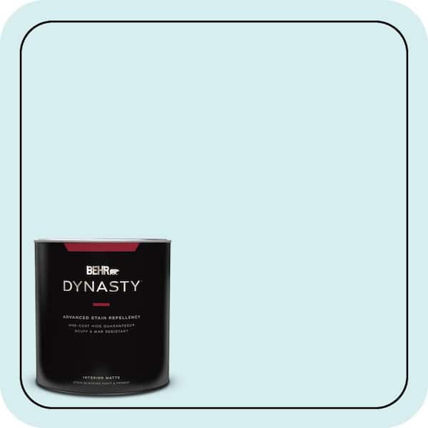 1 qt. #520A-1 Lakeside Mist Matte Interior Stain-Blocking Paint & Primer