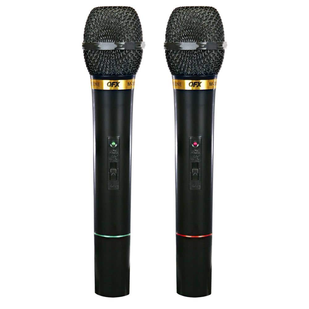 QFX Dynamic Professional Wireless Microphone System (2-Pack) M-336