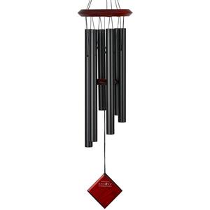 Encore Collection, Chimes of Pluto, 27 in. Black Wind Chime