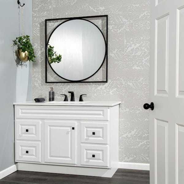 Woven Heather 14.8 in. W x 25.6 in. L Waterproof Adhesive No Grout Vinyl Wall Tile (21 sq. ft./case)