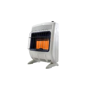 20,000 BTU Vent Free Radiant Natural Gas Indoor Space Heater