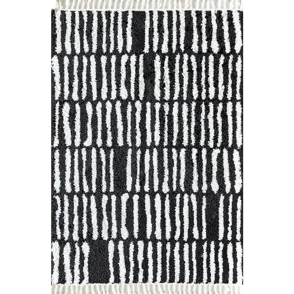 Bennett Stormy Nights 2'6"x8' Modern Area Rug