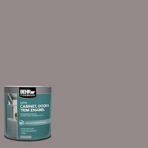 1 qt. #PPU17-16 Polished Stone Satin Enamel Interior/Exterior Cabinet, Door and Trim Paint