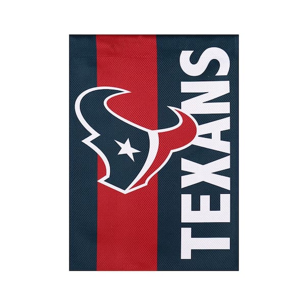 Fan Essentials 12 in. x 18 in. Houston Texans Garden Flag