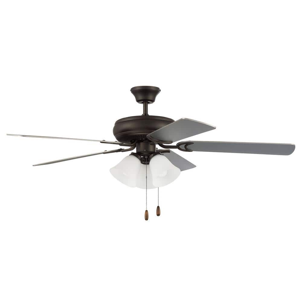 CRAFTMADE Decorator's Choice 52 in. Indoor Tri-Mount 3-Speed